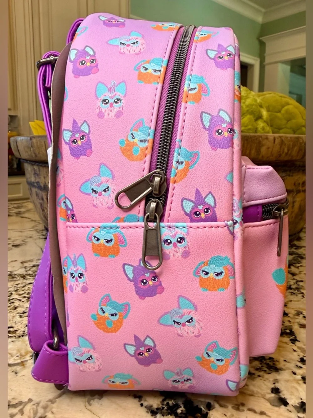 NWT Loungefly Furby Friends Mini Backpack - Picture 2 of 9